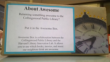Collingswood PL’s Awesome Box