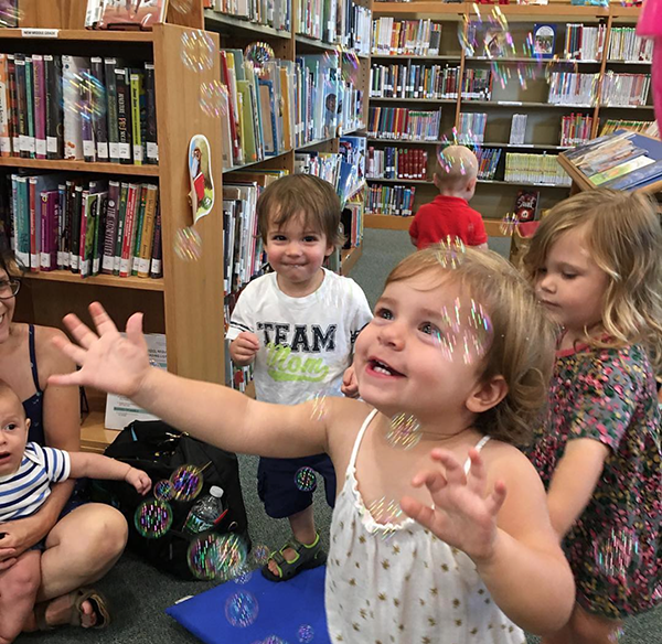 Cutie's Day at Worth-Pinkham Memorial Library