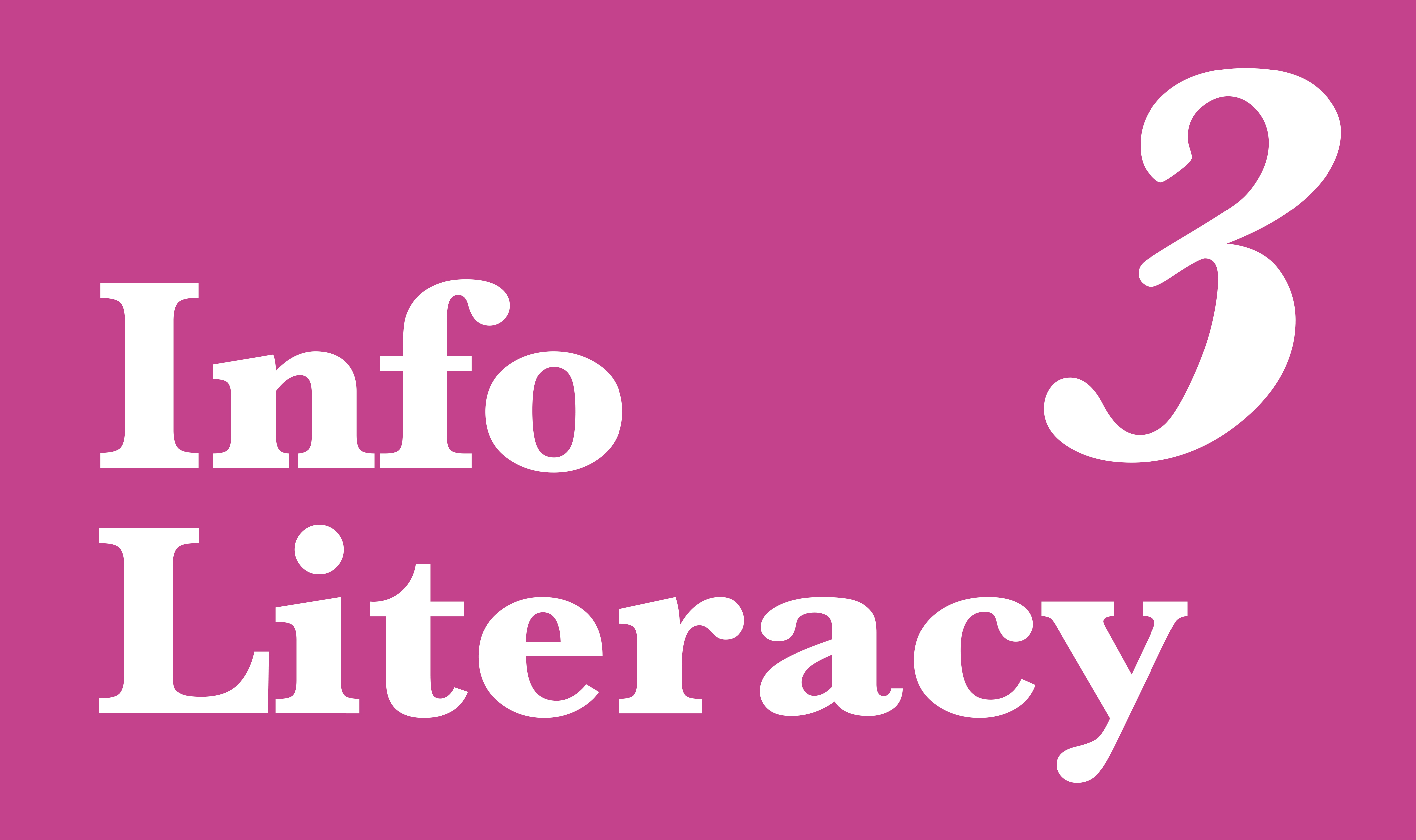 How Do I Identify and Evaluate Information?