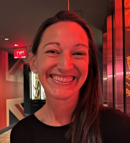 image of Kate facing the camera and smiling