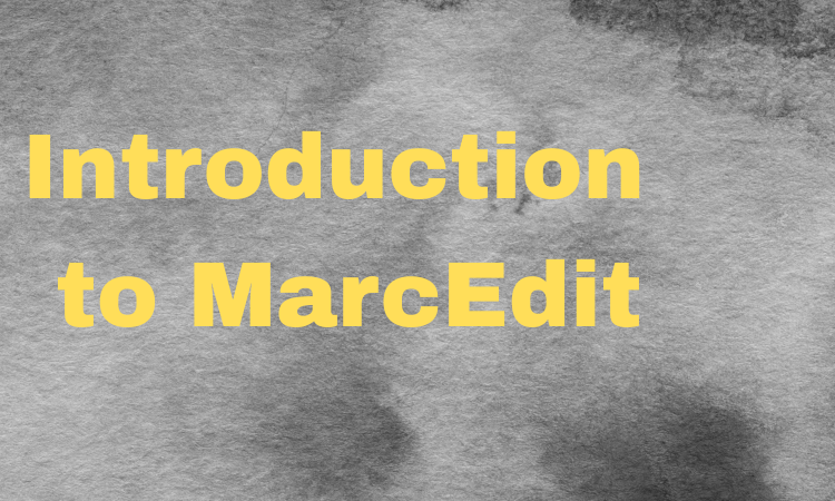 Introduction to MarcEdit