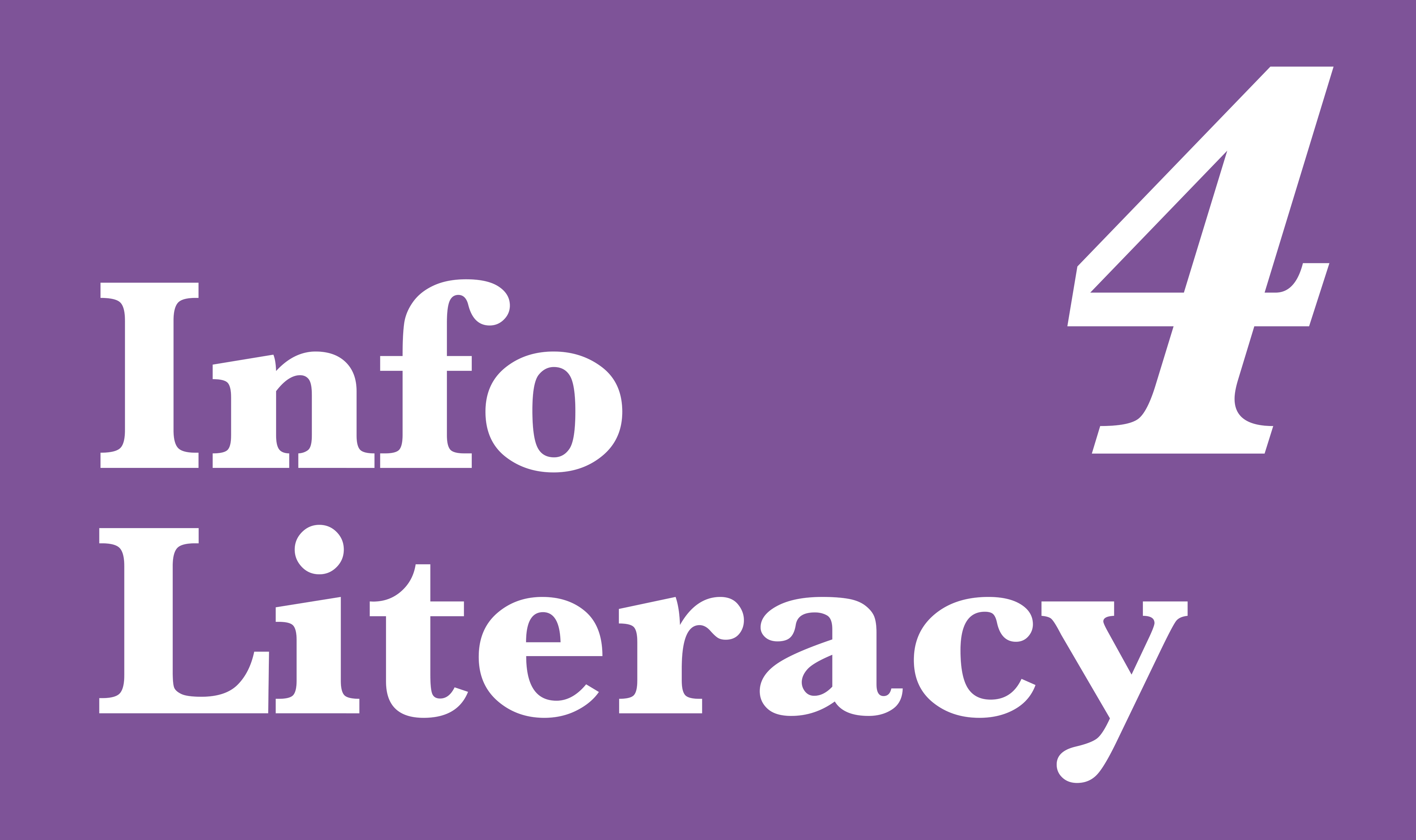 How Do I Use Information Effectively and Efficiently?