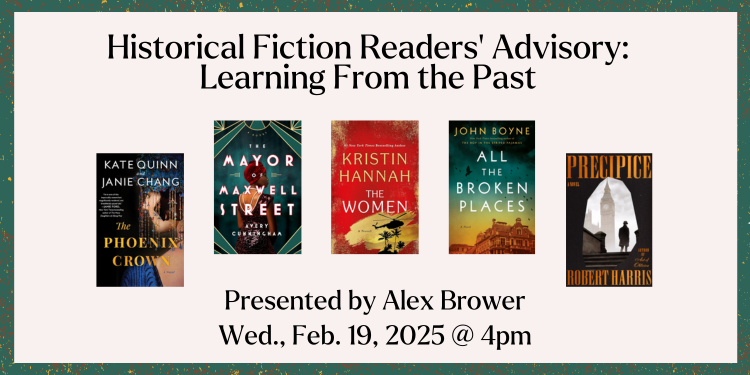 Historical Fiction Readers' Advisory