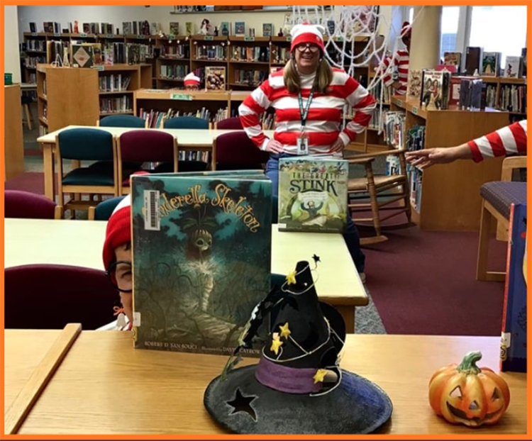 Costume Contest 2025: Favorite School Library Costume - Stonybrook Elementary School Library