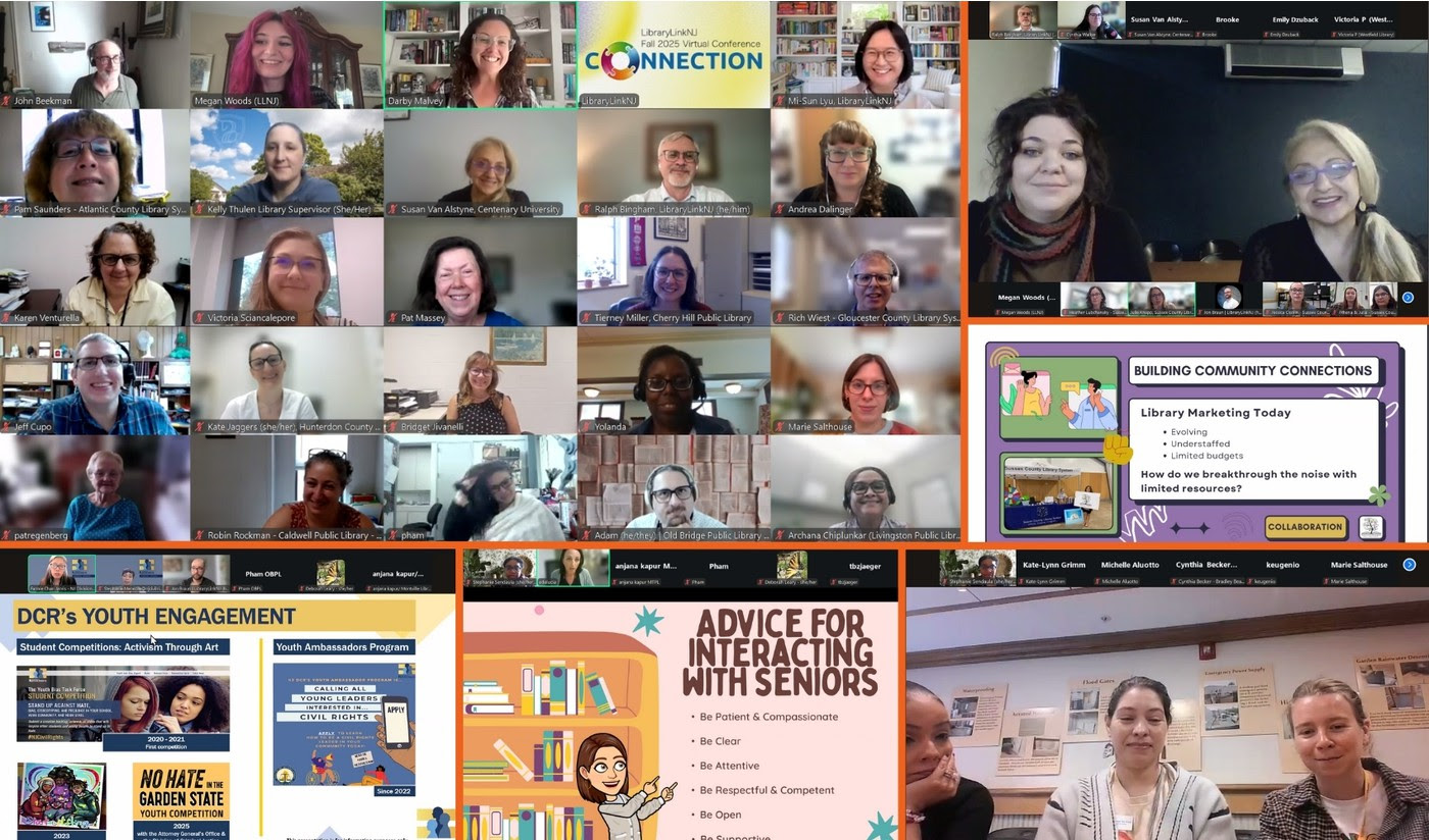 Recap: LibraryLinkNJ Fall 2025 Virtual Conference