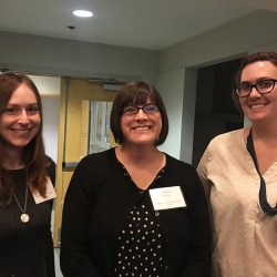 Group Challenge Facilitators - (from the left) Erica Krivopal, Kimberly Paone, and Maryjean Bakaletz