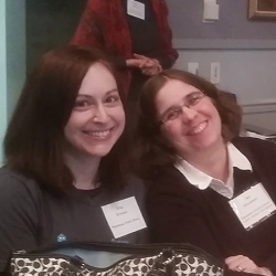 Erica Krivopal (Piscataway Public Library) and Jen Schureman (Gloucester County Library System)