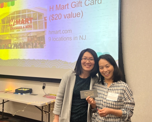 Culture Connection: API Culture Event - Raffle Winner: Shanshan Ming, Princeton Theological Seminary Library