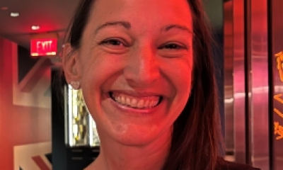 image of Kate facing the camera and smiling