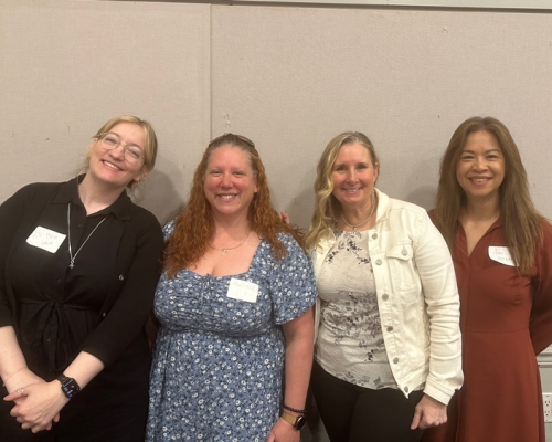 TechFest 2025 - L-TAG (from the left): Ali Cole, Heather Lasher, Tricina Strong-Beebe, Ann Hoang