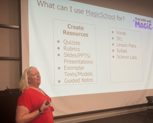TechFest 2025 - Table Talk presented by Lindsey Hintelmann, Woodbridge Academy Magnet School