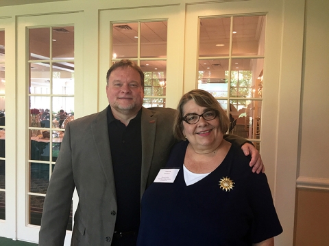 Robert Lackie (Professor Librarian, Rider Univ.) & Joanne Roukens (Assistant Director, LibraryLinkNJ)