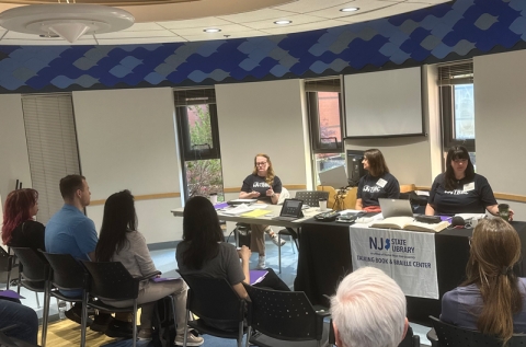 TechFest 2025 - Table Talk presented by TBBC (from the left): Elizabeth Burns, Jen Apgar, Liz Kelly