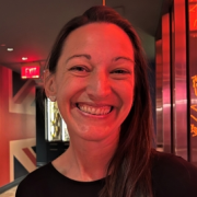 image of Kate facing the camera and smiling