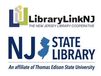 LibraryLinkNJ & New Jersey State Library logos