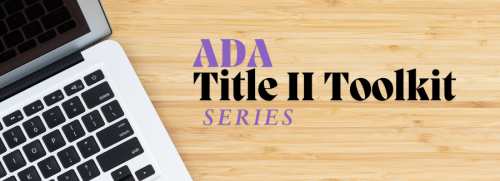 ADA Title Two Toolkit Series