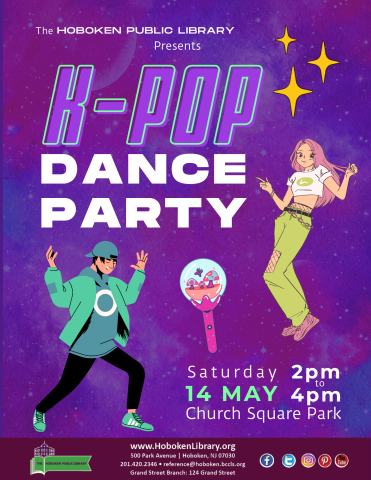 K-Pop Dance Party in Church Square Park Flyer