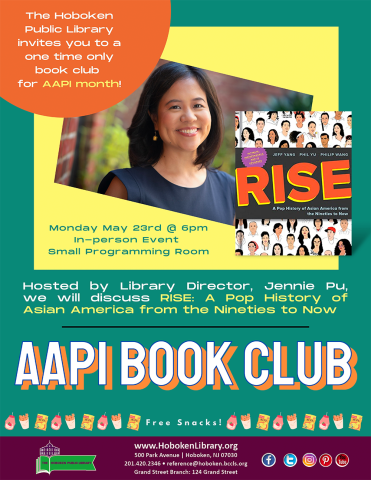 AAPI Book Club: Rise Flyer